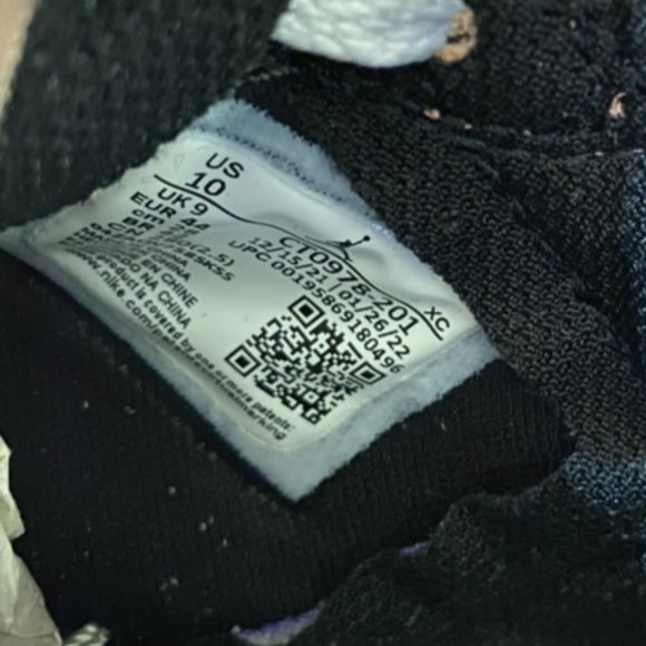 Air Jordan 1 Zoom Air Comfort - size 10 NWT - Picture 9 of 11